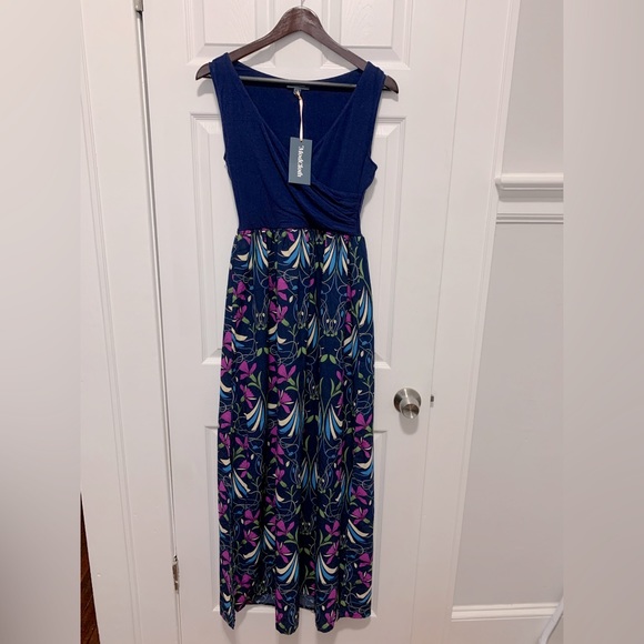 Modcloth Dresses & Skirts - ModCloth Boundless Enjoyment Maxi Dress Blue Floral